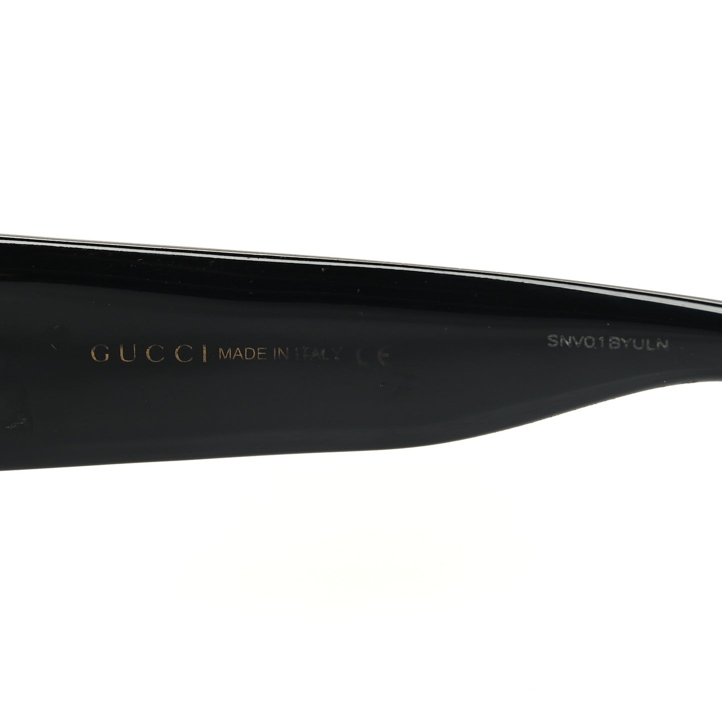 Acetate Square Frame Sunglasses GG0053S Black