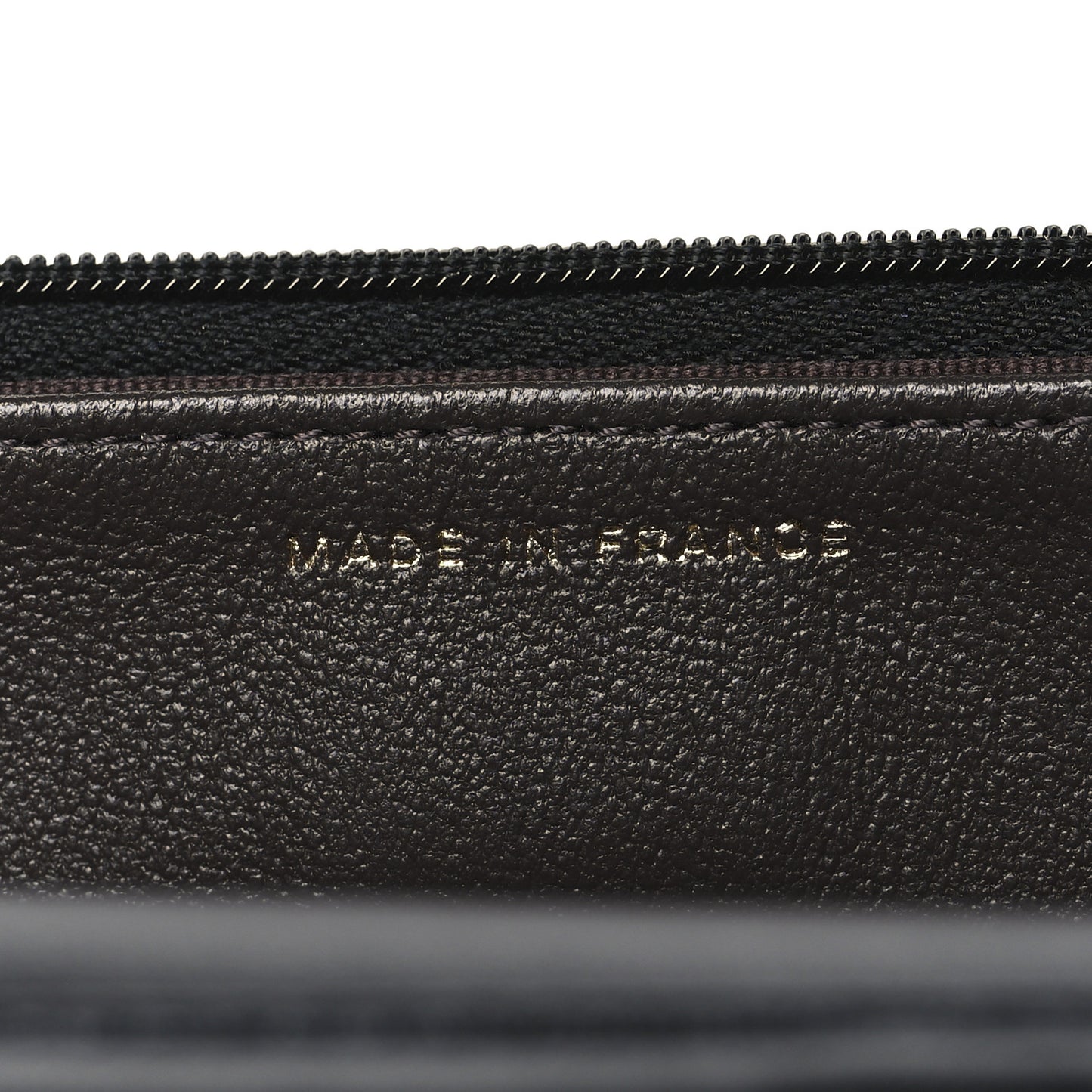 Lambskin Quilted Wallet On Chain WOC Black