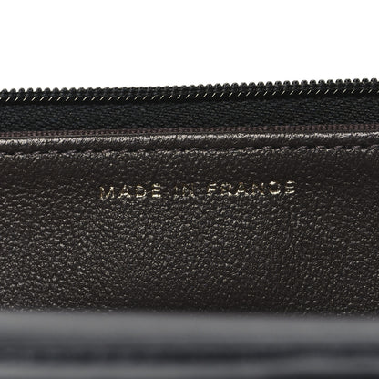 Chanel Lambskin Quilted Wallet On Chain WOC Black 7 of 12
