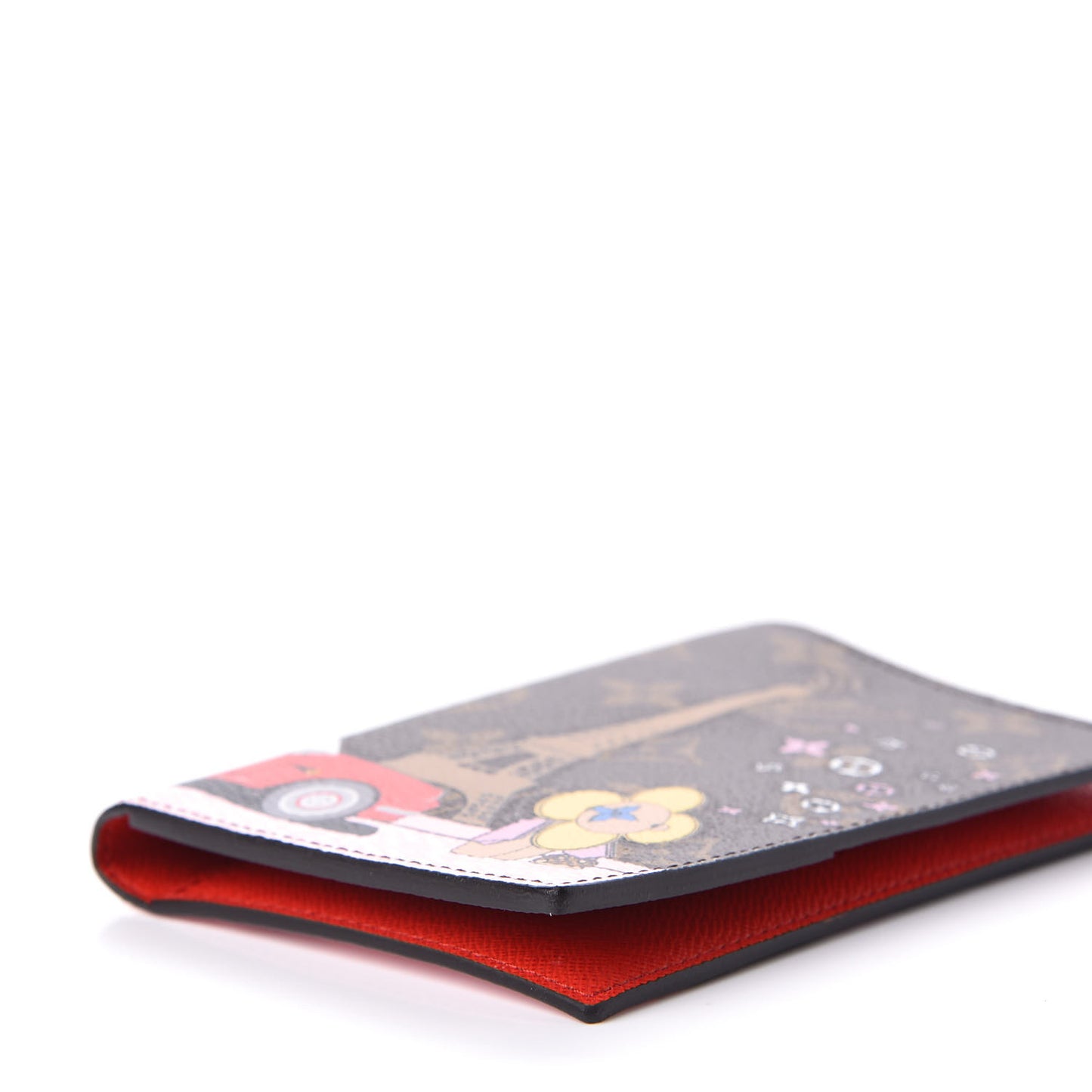 Monogram 2019 Christmas Animation Passport Cover Rouge