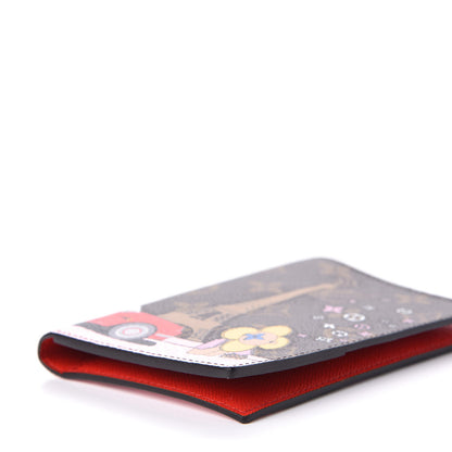 Louis Vuitton Monogram 2019 Christmas Animation Passport Cover Rouge 4 of 9