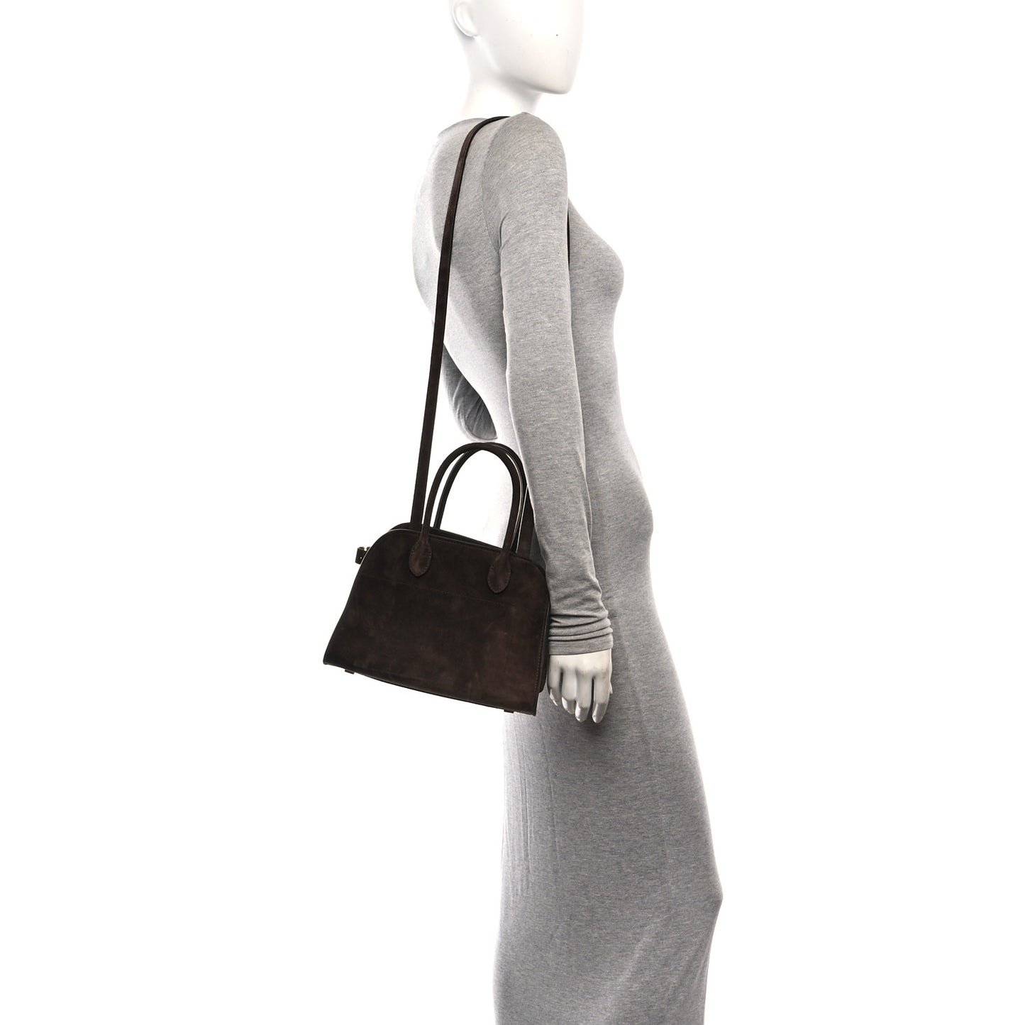 Suede Soft Margaux 10 Bag Mocha