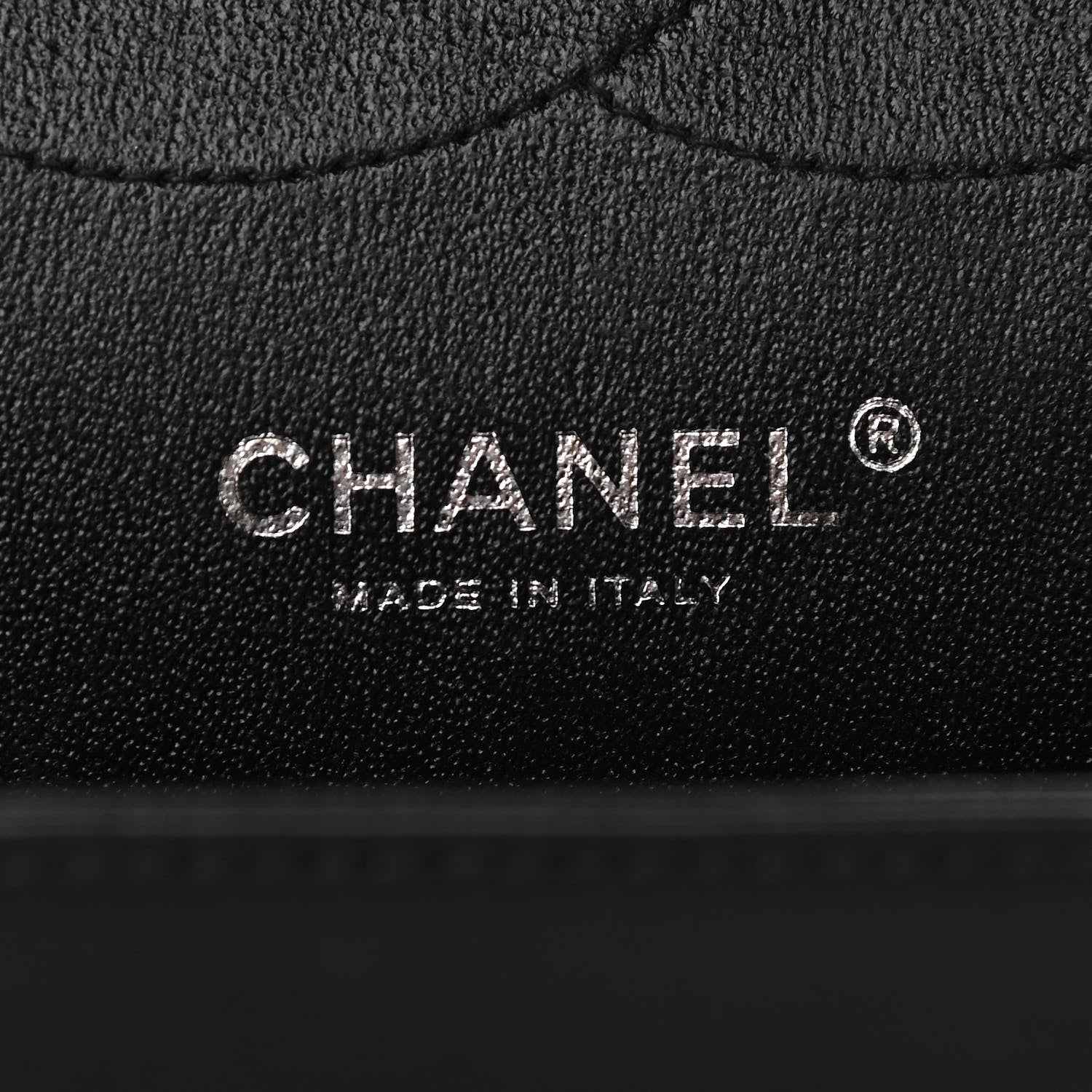 Chanel Lambskin Chevron Quilted Jumbo Double Flap So Black 6 of 11