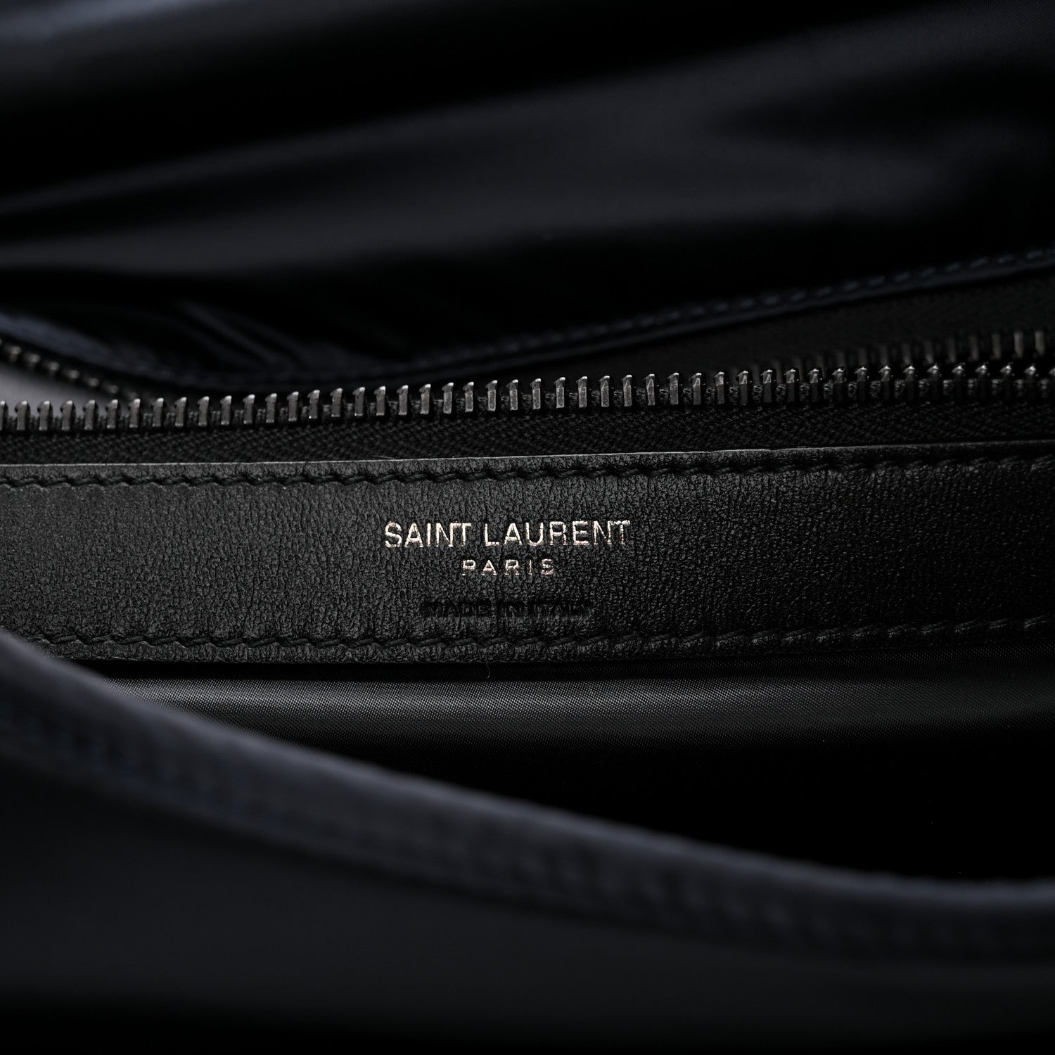 Saint Laurent Econyl Nylon Niki Messenger Blueberry Black 6 of 11