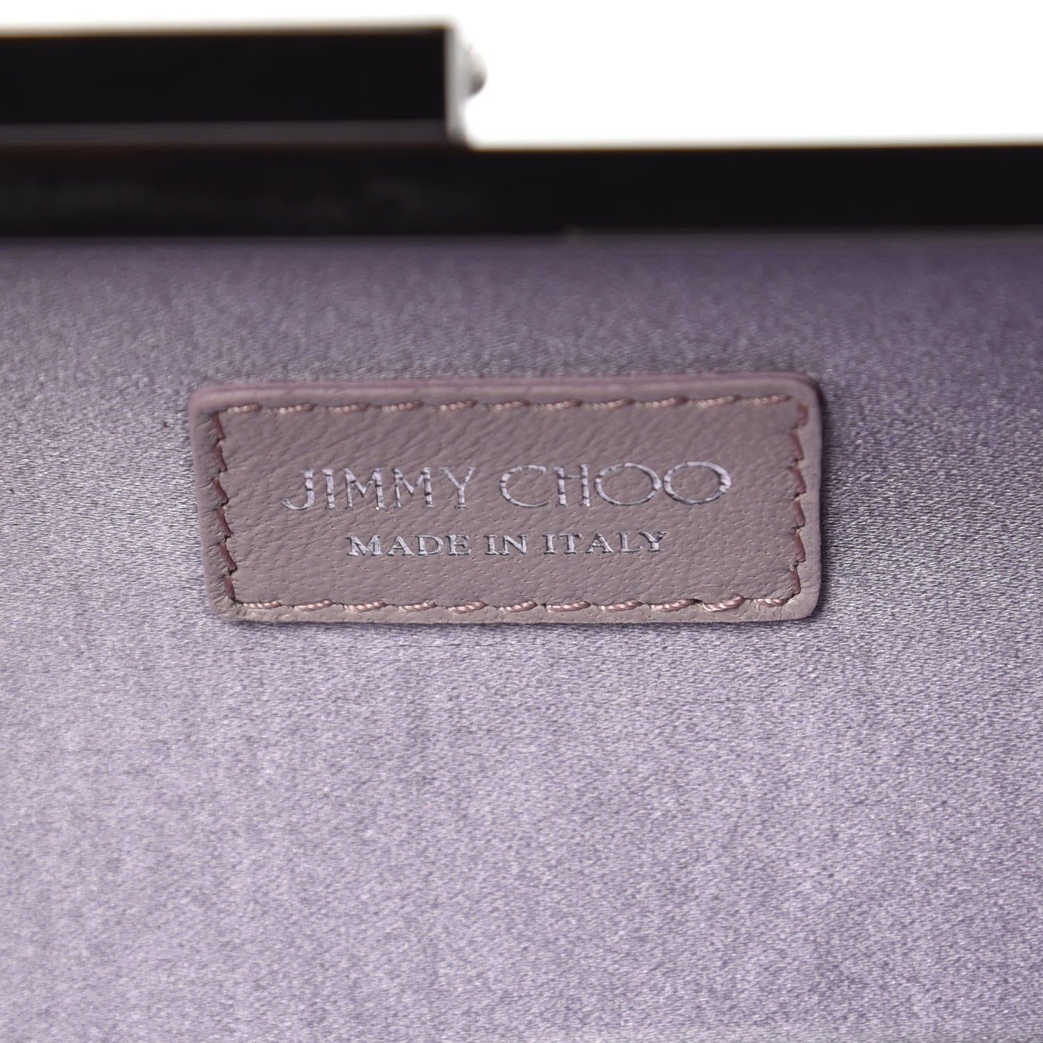 Jimmy Choo Coarse Glitter Trinket Clutch Rainbow Degrade 6 of 6