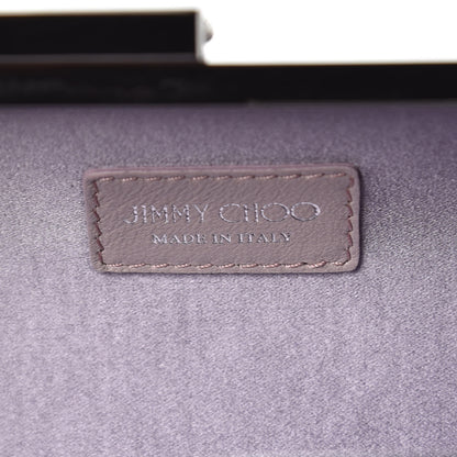Jimmy Choo Coarse Glitter Trinket Clutch Rainbow Degrade 6 of 6