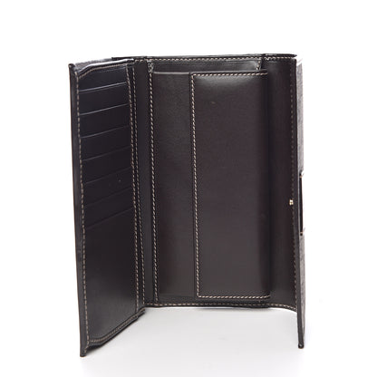 Gucci GG Plus Monogram Joy Continental Snap Oranizer Wallet Beige Ebony Dark Brown 5 of 8