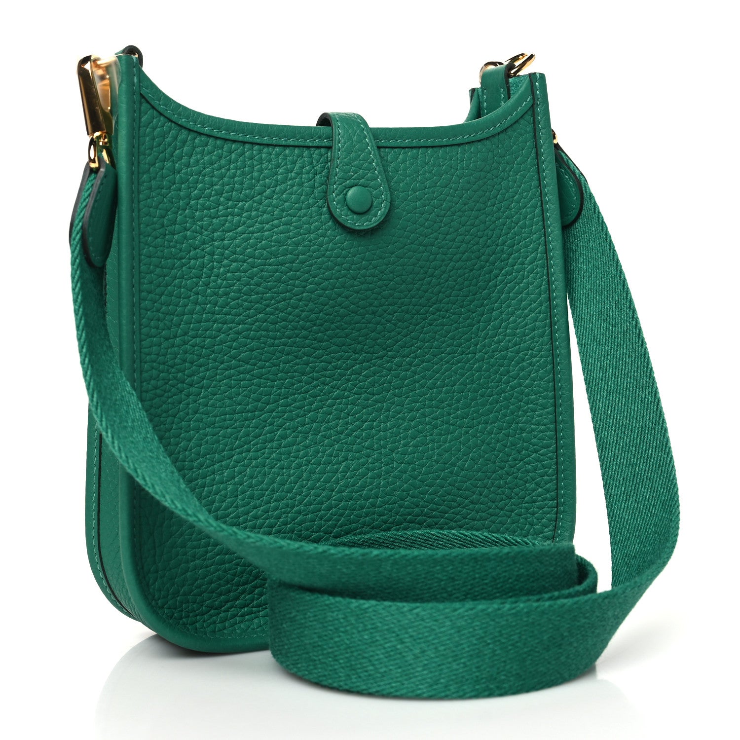 Hermes Taurillon Clemence Evelyne TPM Vert Vertigo 3 of 11