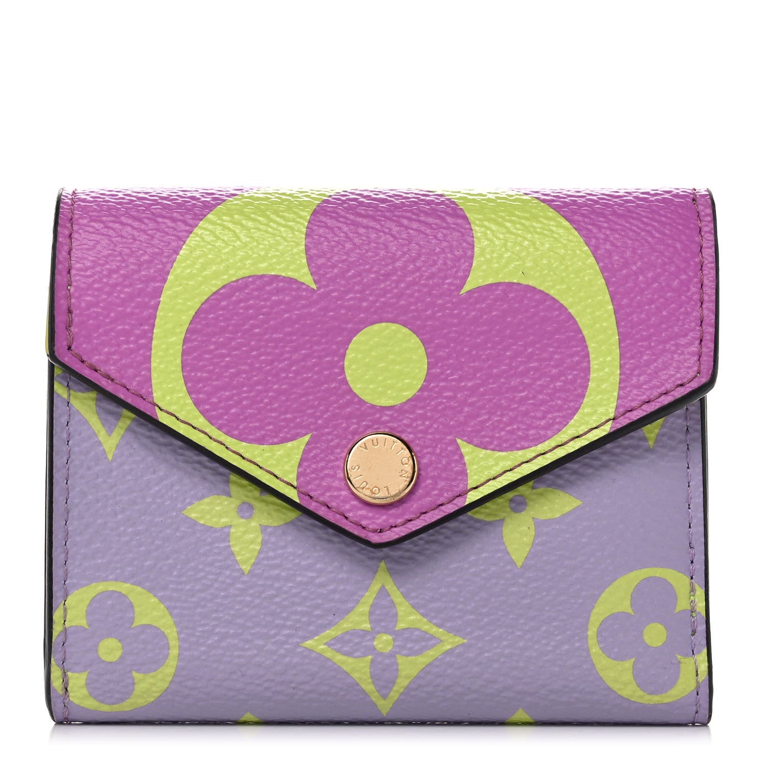 Louis Vuitton Monogram Giant Zoe Wallet Pink Lilac 1 of 9