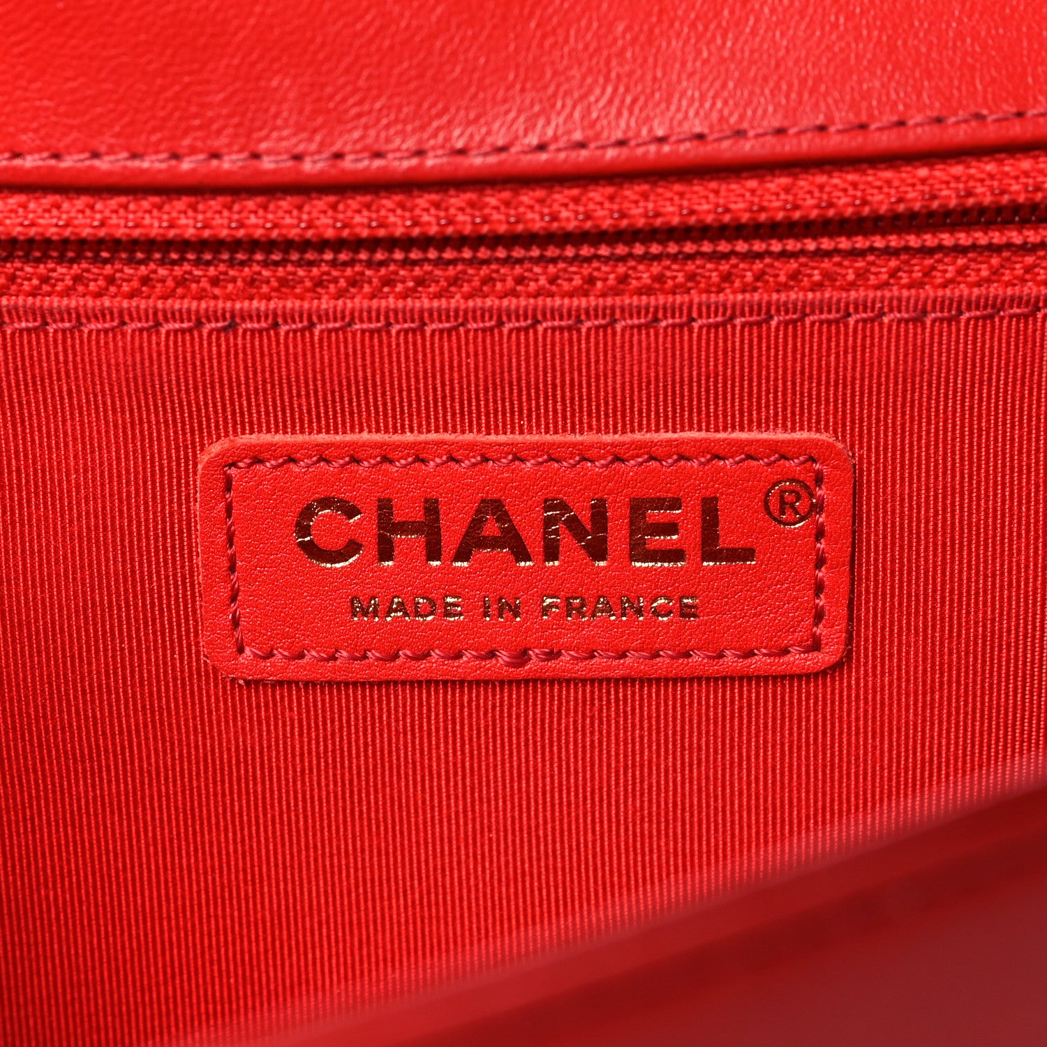 Chanel Lambskin Quilted New Medium Boy Flap Red 6 of 13