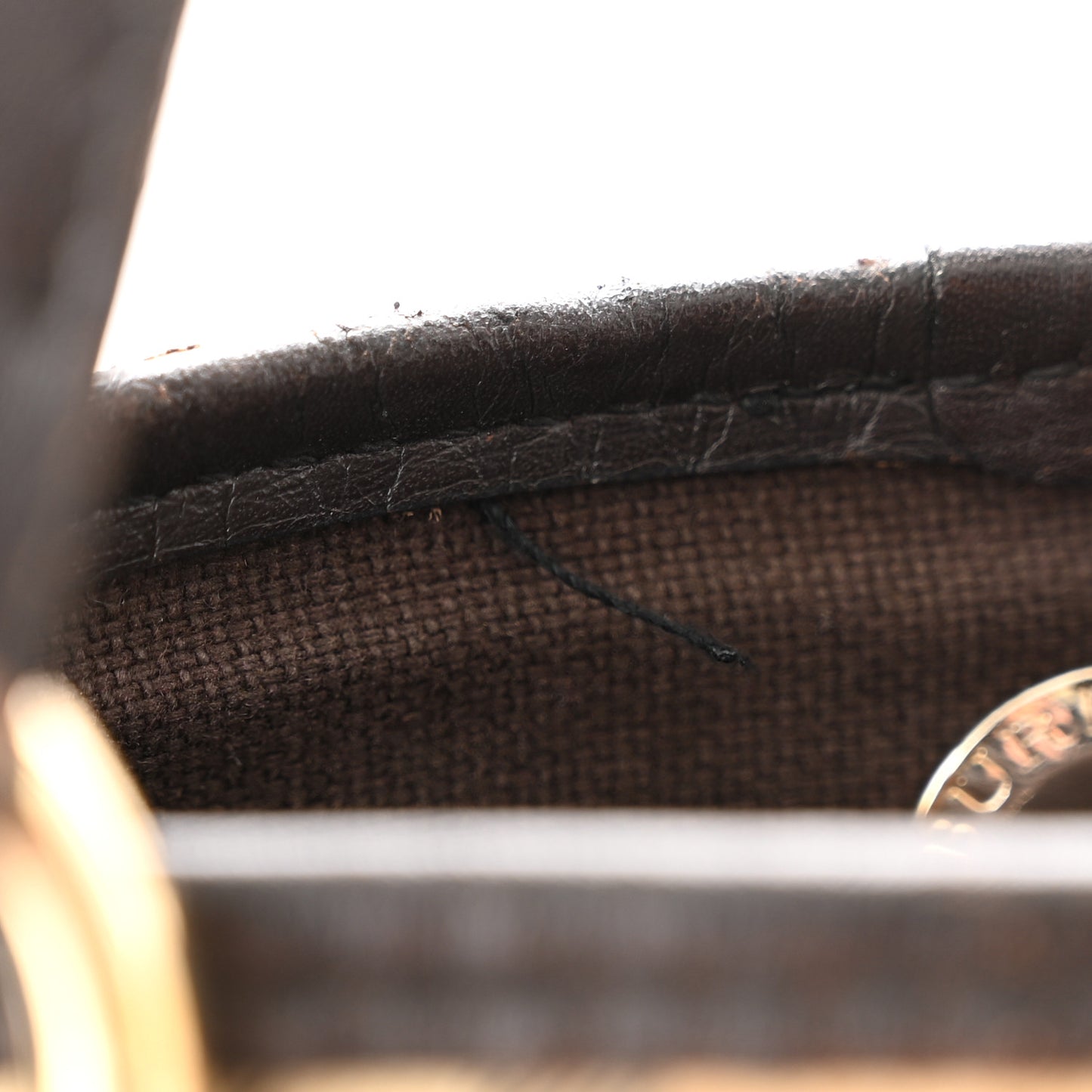 Haymarket Check Small Onslow Tote Chocolate