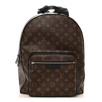 Louis Vuitton Monogram Macassar Josh Backpack 1 of 8