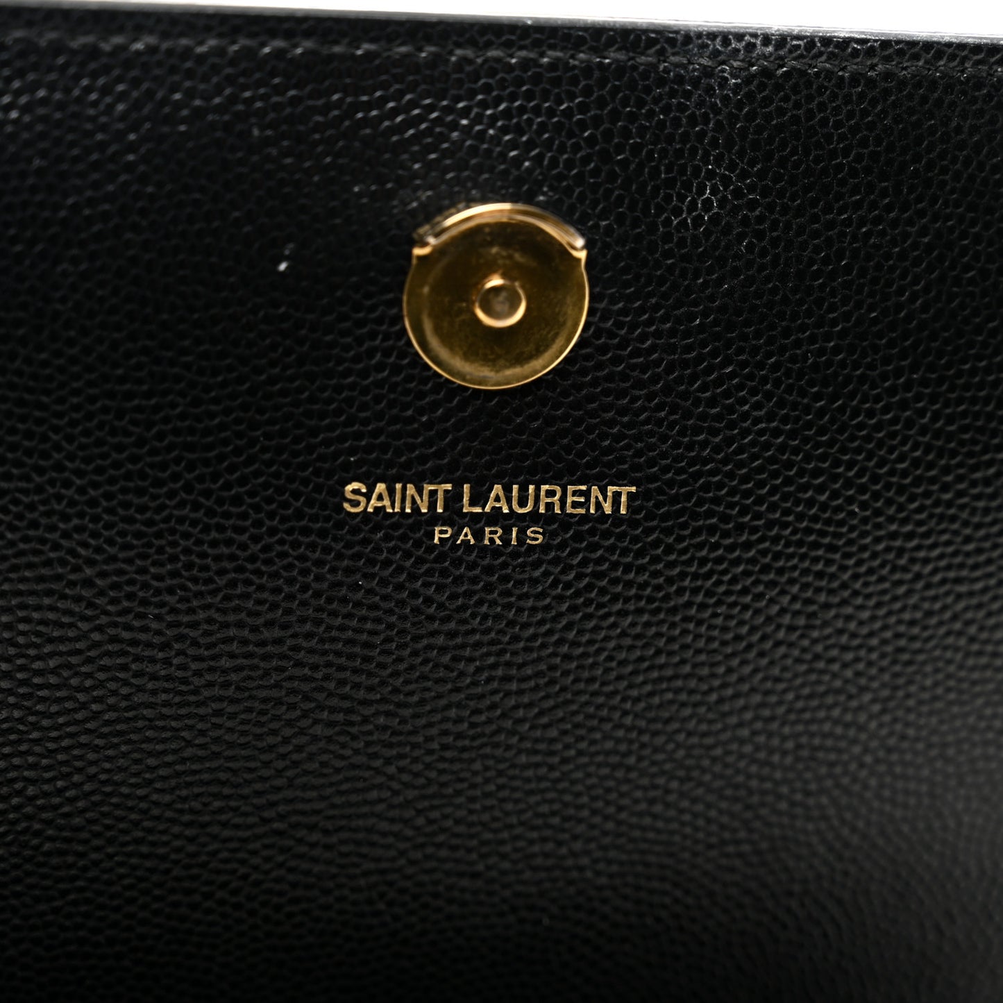 Grain De Poudre Medium Classic Monogram Kate Satchel Black