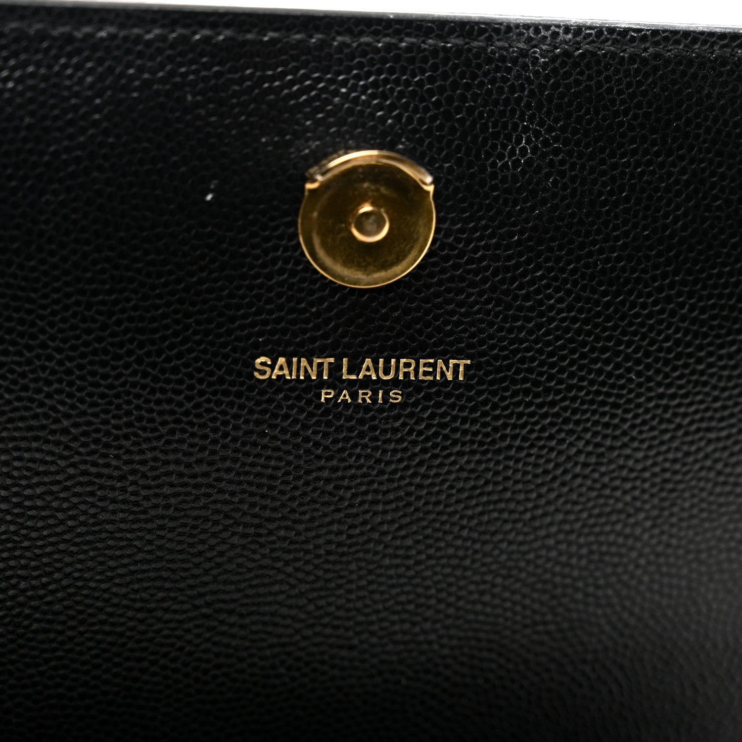 Saint Laurent Grain De Poudre Medium Classic Monogram Kate Satchel Black 7 of 9