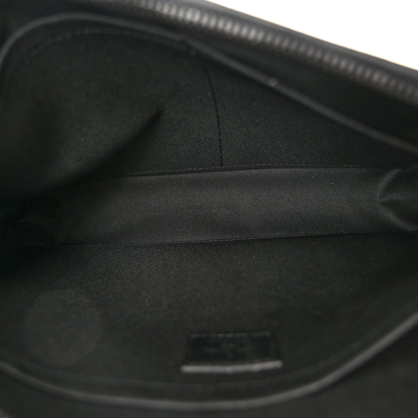 Shadow Calfskin Monogram Pochette Voyage Souple Black