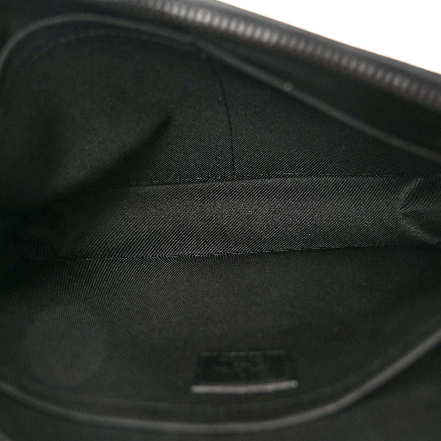 Louis Vuitton Shadow Calfskin Monogram Pochette Voyage Souple Black 5 of 10