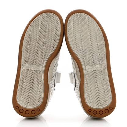 Saint Laurent Calfskin Perforated Womens SL24 Sneakers 37 White 5 of 9