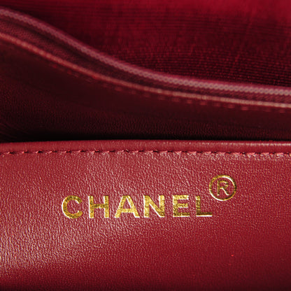 Chanel Lambskin Vertical Quilt Jumbo Flap Black 6 of 9