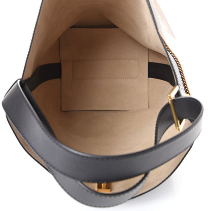 Givenchy Grained Calfskin GV Bucket Bag Black 4 of 9