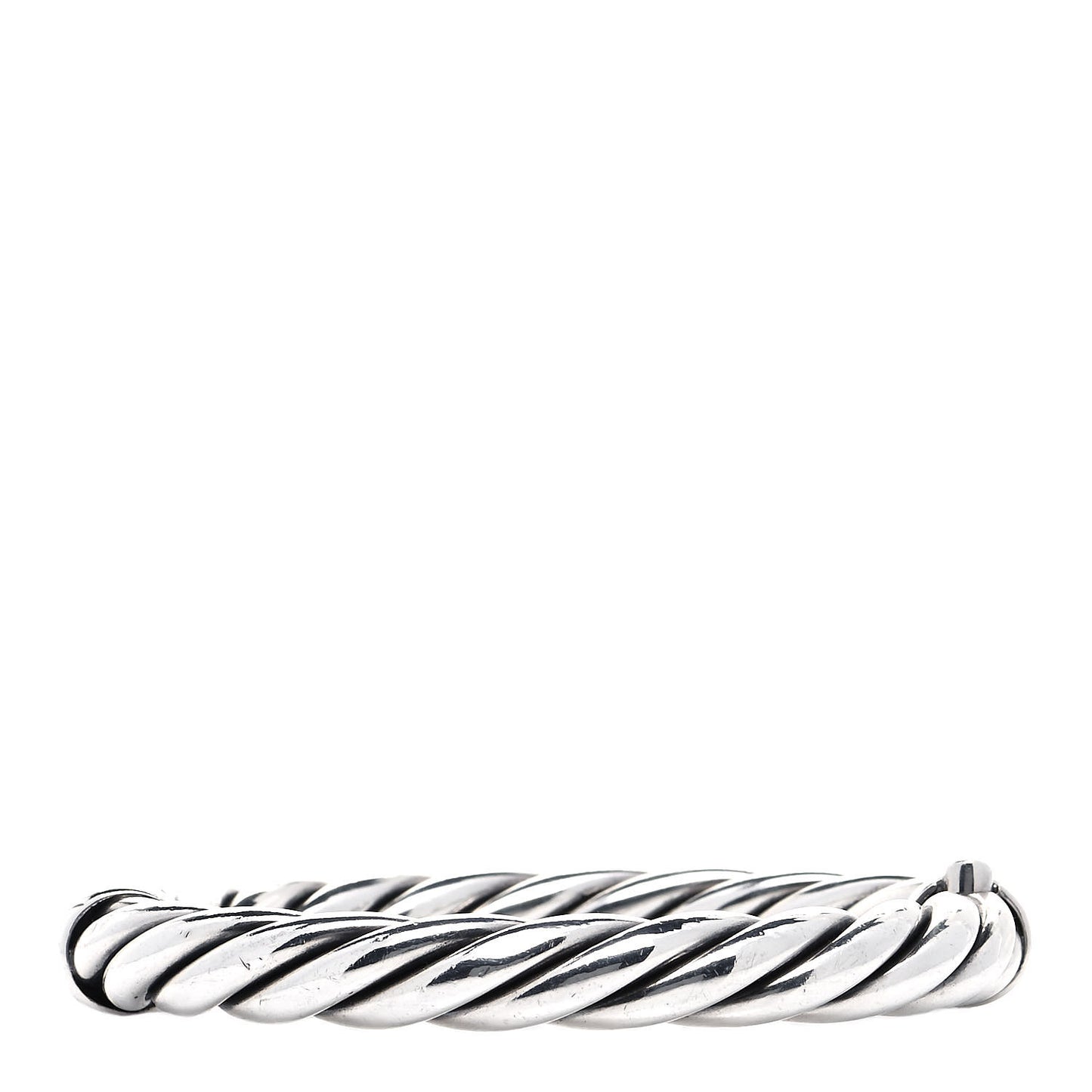 Sterling Silver Metro Hinged Bangle Bracelet