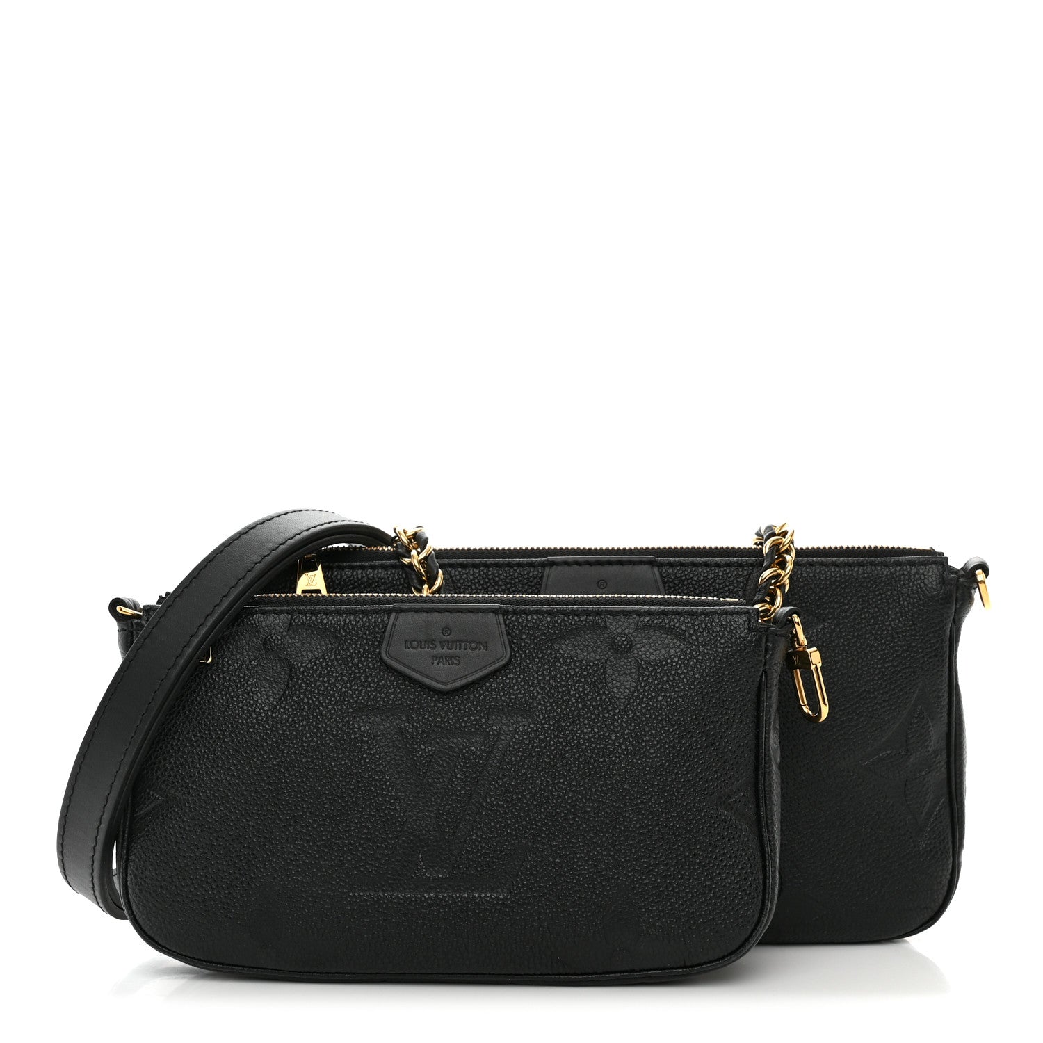 Louis Vuitton Empreinte Monogram Giant Multi Pochette Accessories Black 1 of 10