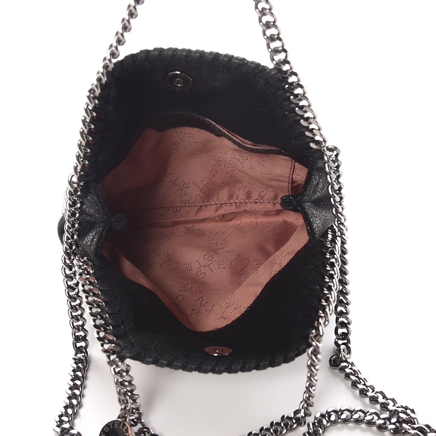 Shaggy Deer Tiny Falabella Tote Black