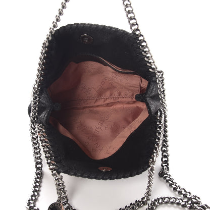 Stella McCartney Shaggy Deer Tiny Falabella Tote Black 5 of 8