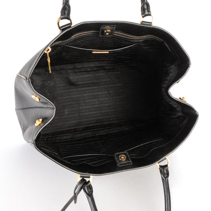Prada Saffiano Lux Large Tote Nero Black 5 of 9