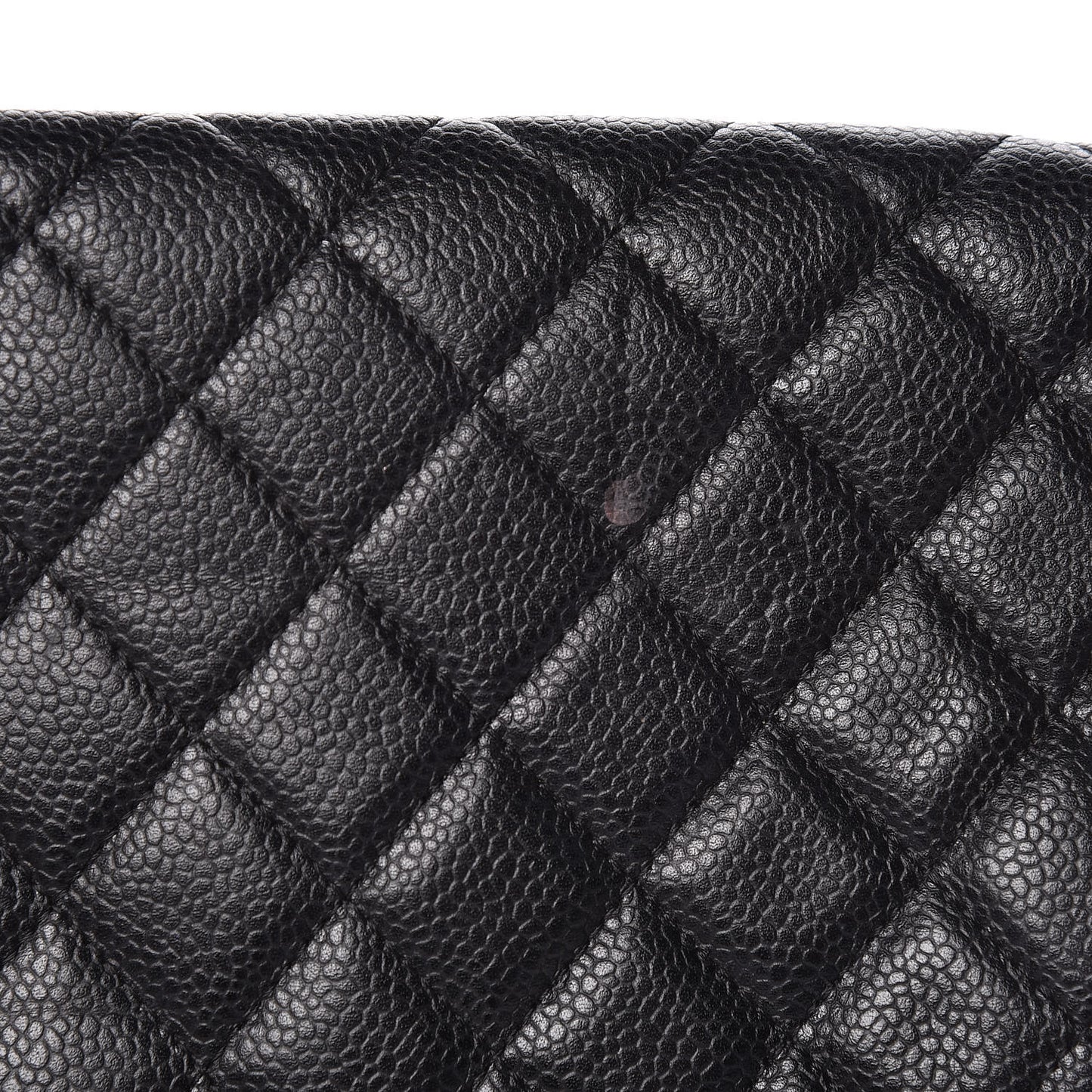 Caviar Quilted Timeless Clutch Black
