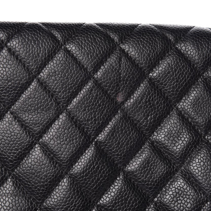 Chanel Caviar Quilted Timeless Clutch Black 10 of 12