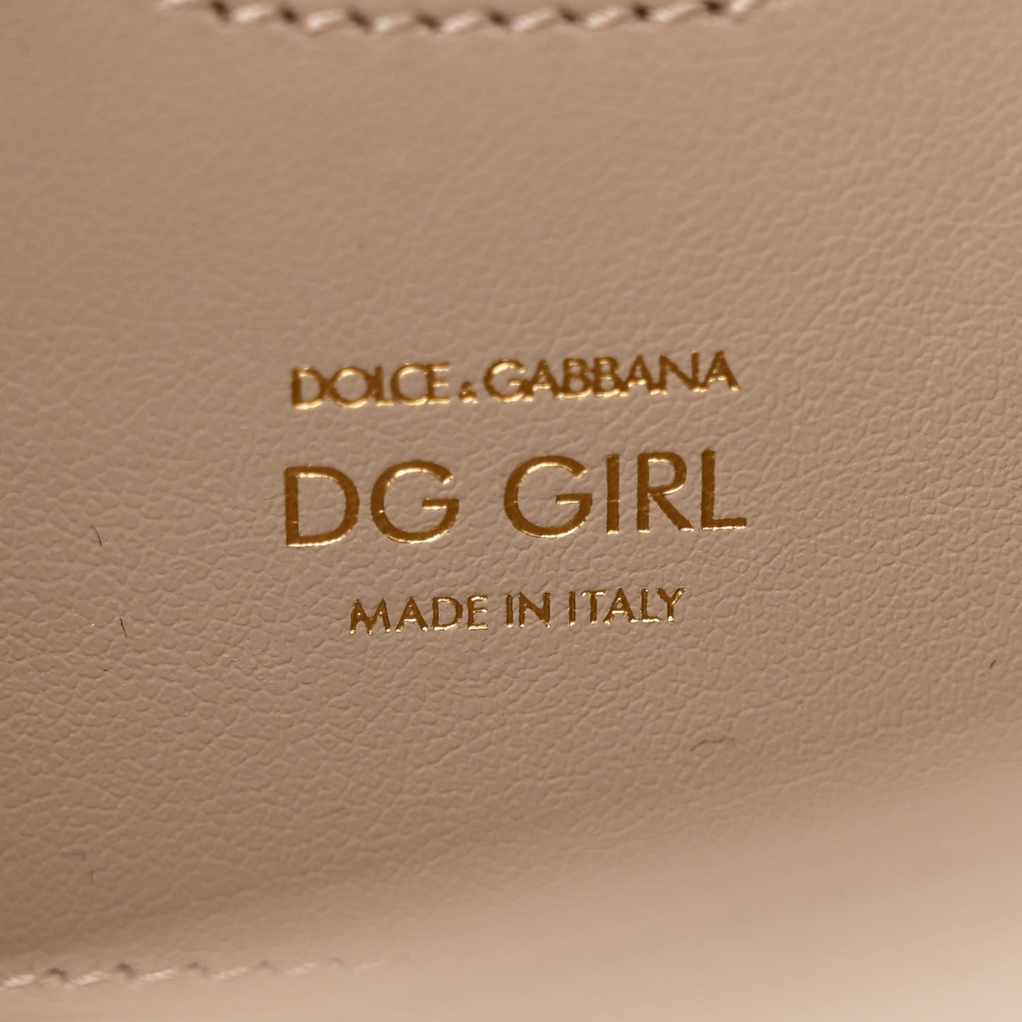 Patent DG Girls Shoulder Bag Cipria