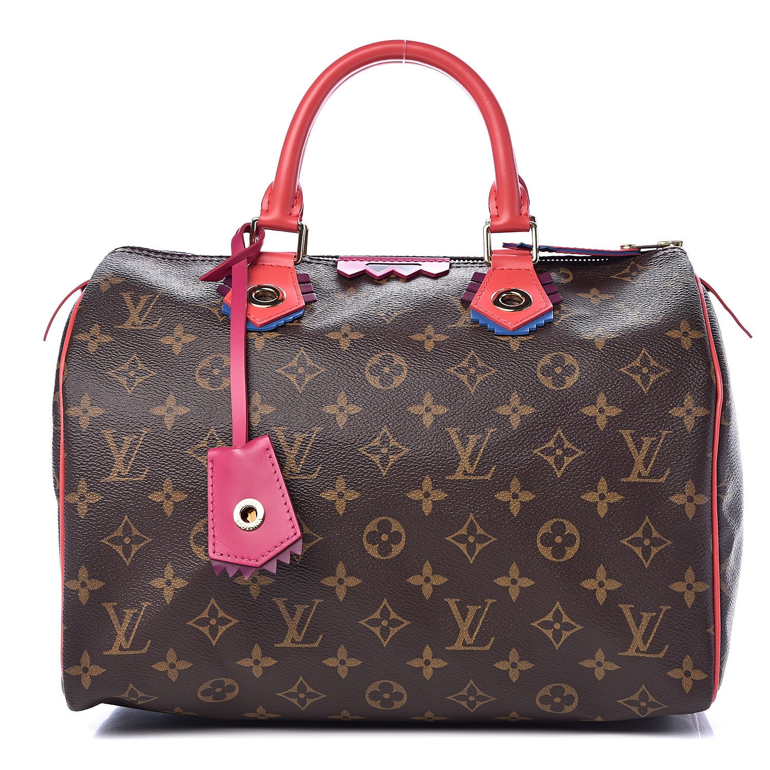 Louis Vuitton Monogram Totem Speedy 30 Flamingo 1 of 10