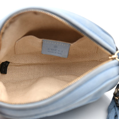Gucci Vitello Range Mini Soho Chain Bag Mineral Blue 5 of 10