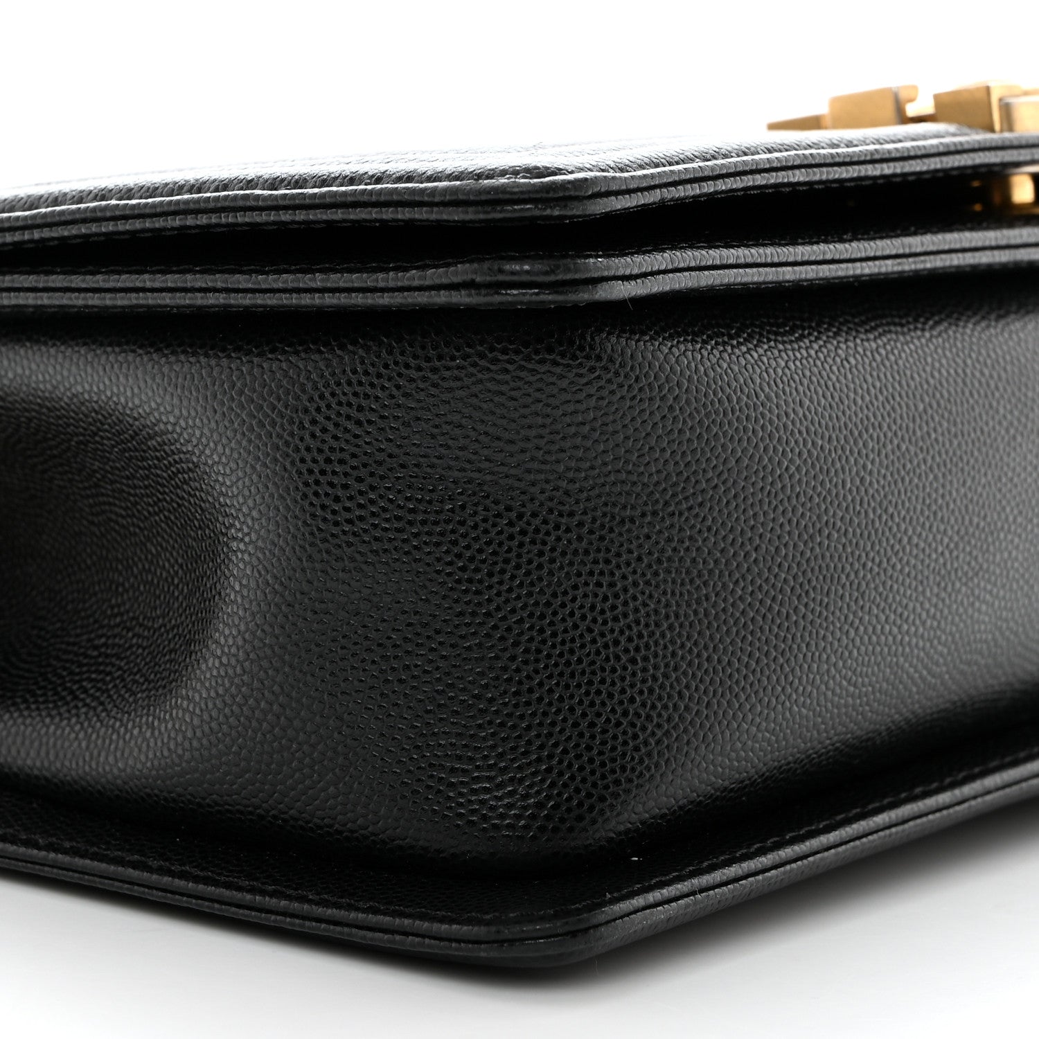 Chanel Caviar Quilted Medium Boy Flap Black 9 of 10