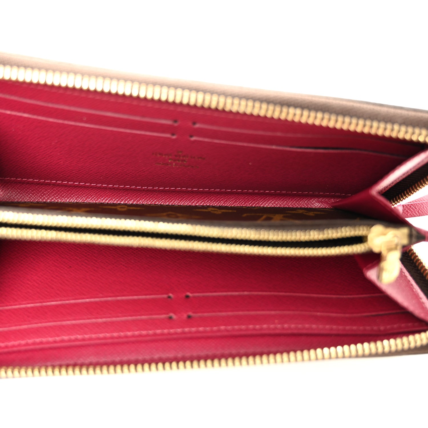 Louis Vuitton Monogram Clemence Wallet Fuchsia 5 of 7