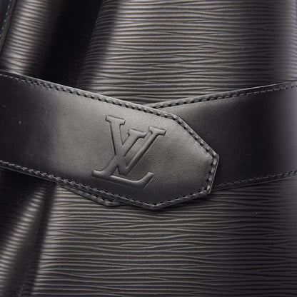 Louis Vuitton Epi Sac D'Epaule Black 9 of 9
