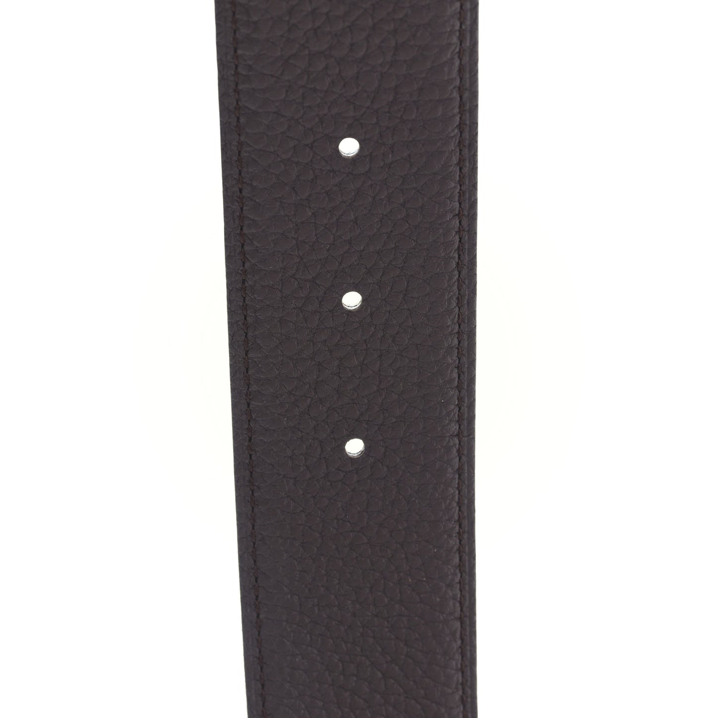 Box 135 Togo 38mm Jumbo Belt 115 46 Black Chocolate