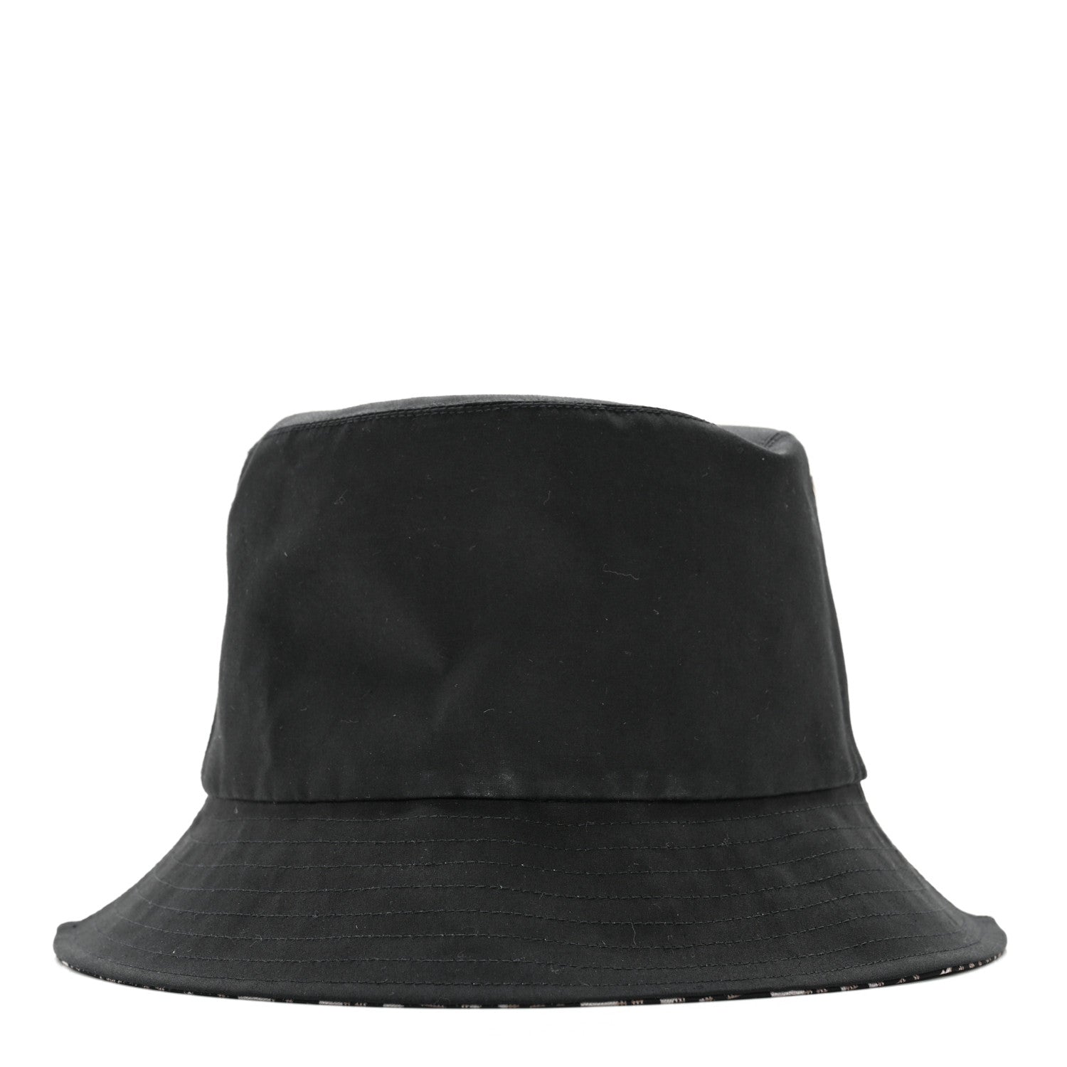 Christian Dior Oblique Reversible Teddy-D Brim Bucket Hat 57 Black 4 of 16