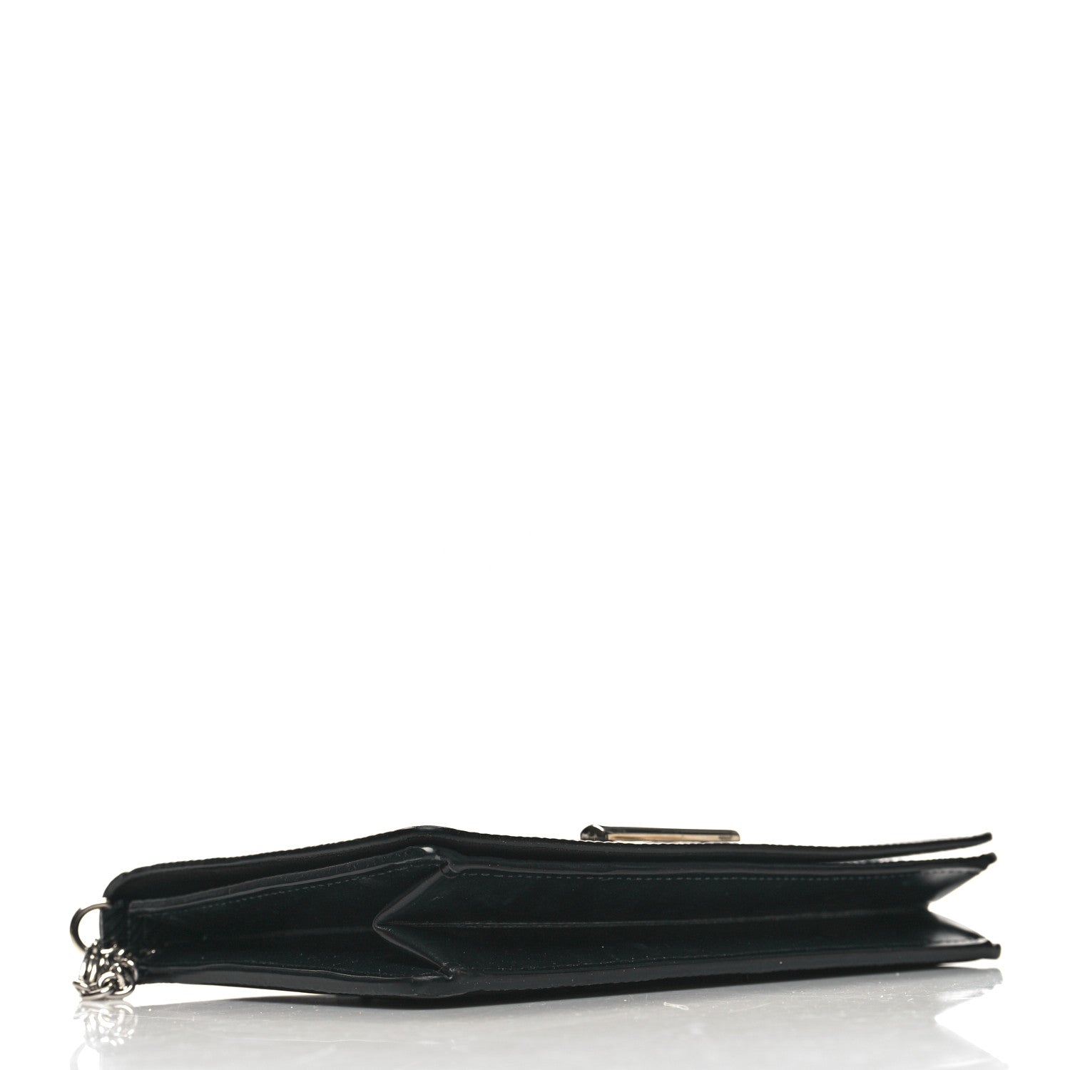 Louis Vuitton Epi Twist Belt Chain Wallet Black 4 of 9