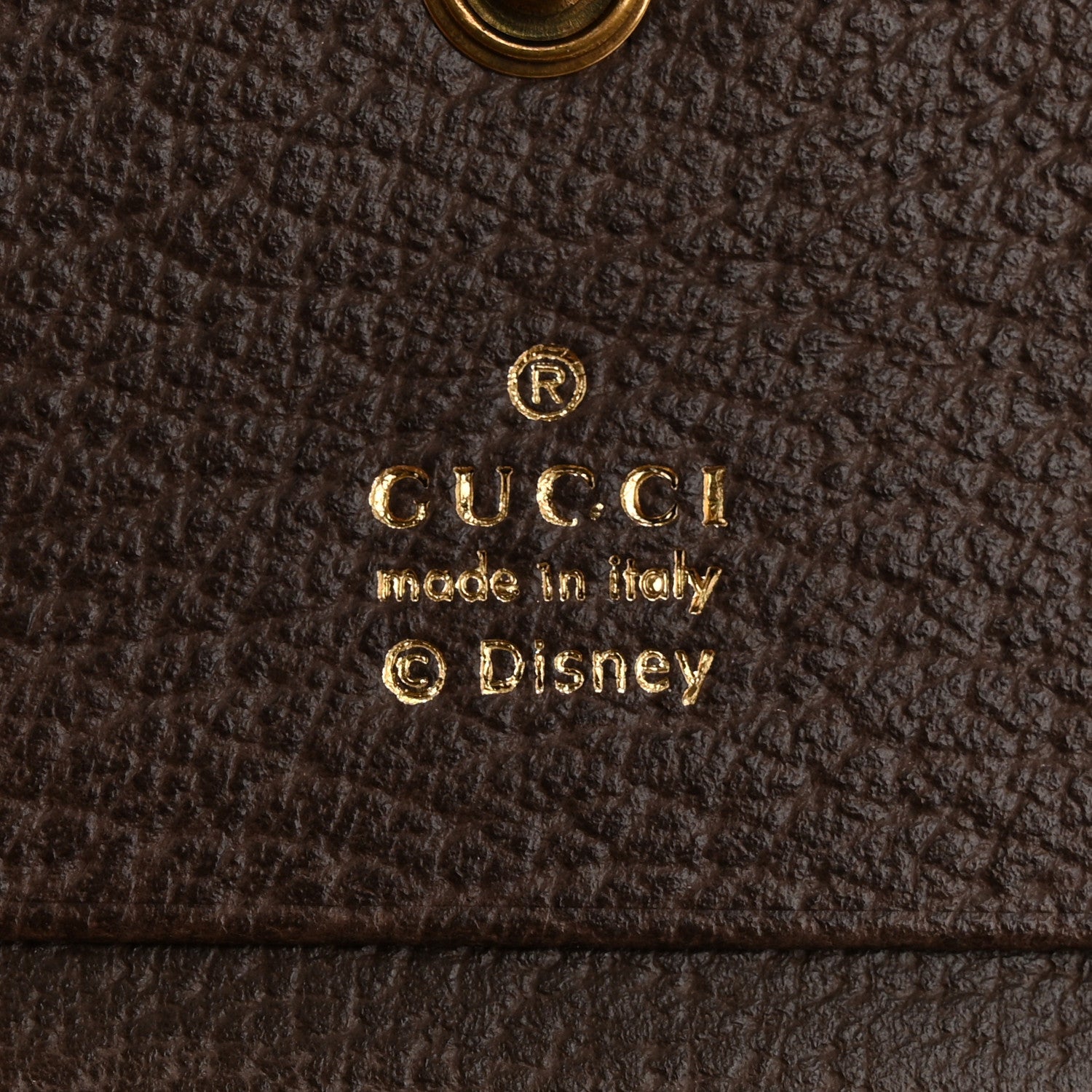 Gucci X DISNEY GG Supreme Monogram Donald Duck Interlocking G Card Case Beige Multicolor New Acero 6 of 8