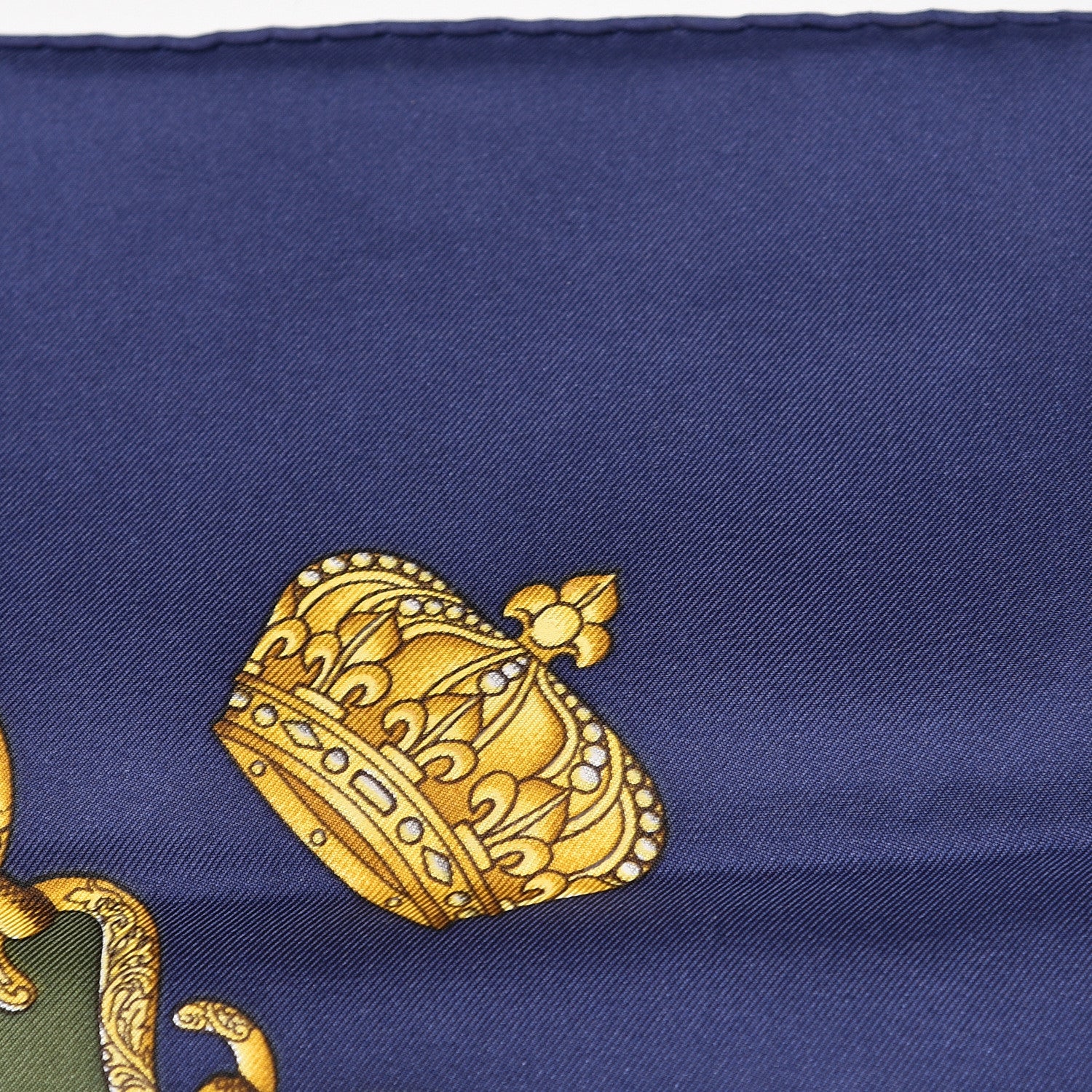 Hermes Silk Les Tambours Scarf 90 6 of 6