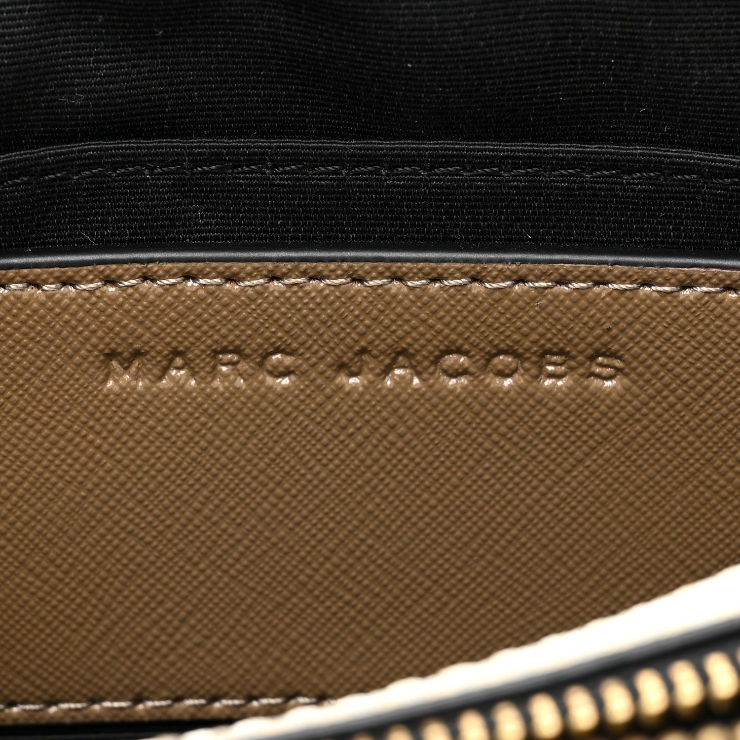 Marc Jacobs Saffiano Small Snapshot Camera Bag Sandcastle 7 of 9