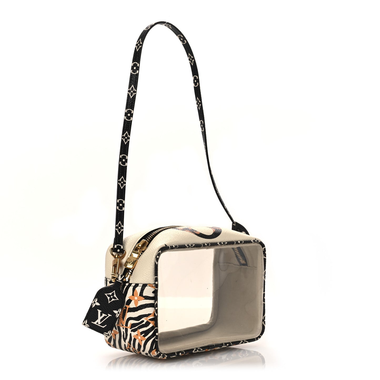 Monogram Giant Jungle Beach Pouch Ivory