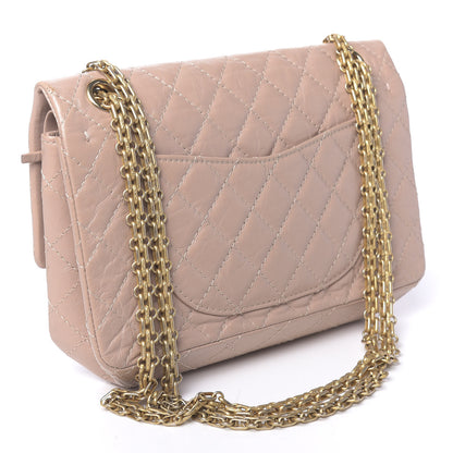 Chanel Aged Calfskin Quilted 2.55 Reissue 225 Flap Light Beige 3 of 10