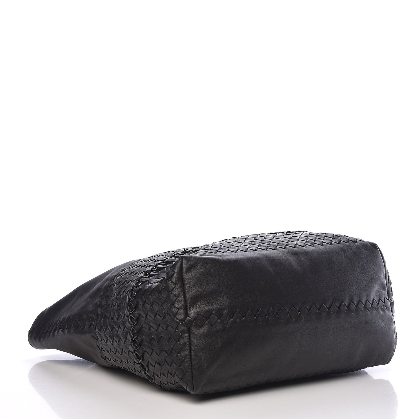 Nappa Intrecciato Tote Black