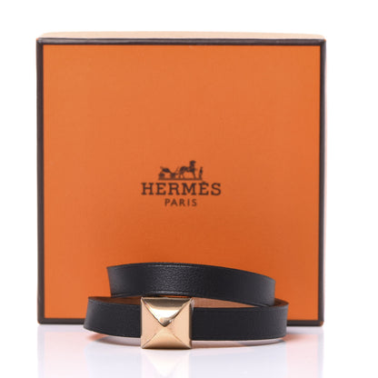 Hermes Swift Medor Infini Double Tour Bracelet T2 Black 6 of 6