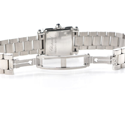 Chopard Stainless Steel Diamond Mother of Pearl 23mm Happy Sport Moon Star Quartz Watch 5 of 5
