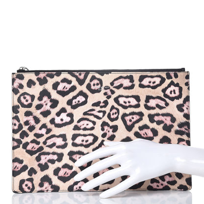 Givenchy Coated Canvas Jaguar Print Zip Pouch 11 of 18