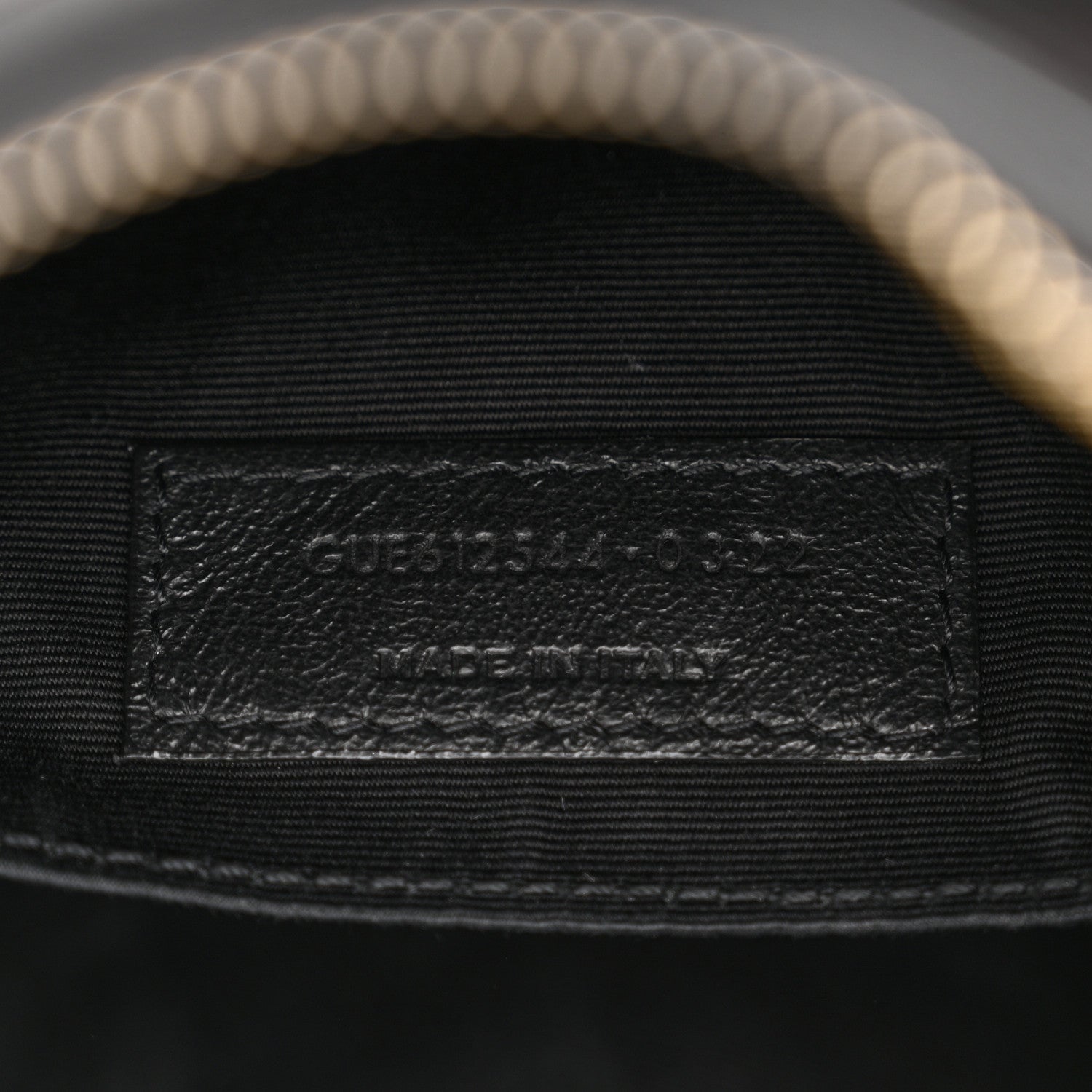 Saint Laurent Calfskin Matelasse Monogram Lou Camera Bag Black 7 of 12
