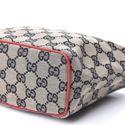 Gucci Monogram GG Pochette Shoulder Bag Navy 6 of 9